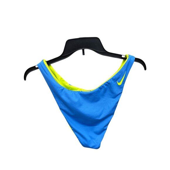 Nike Womens Reversible Blue & Neon Yellow Bikini Bottoms Size XL - Picture 3 of 4